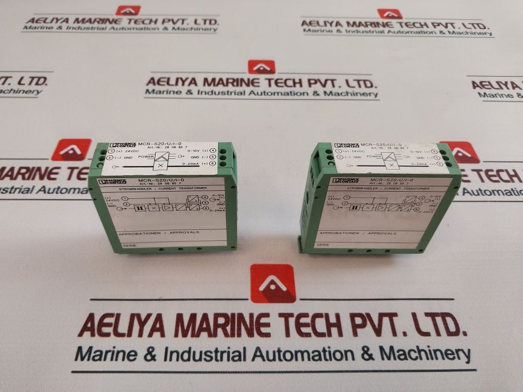 Phoenix Contact Mcr-s20/U/I-0 Current Transformer 20-30Vdc 60Ma
