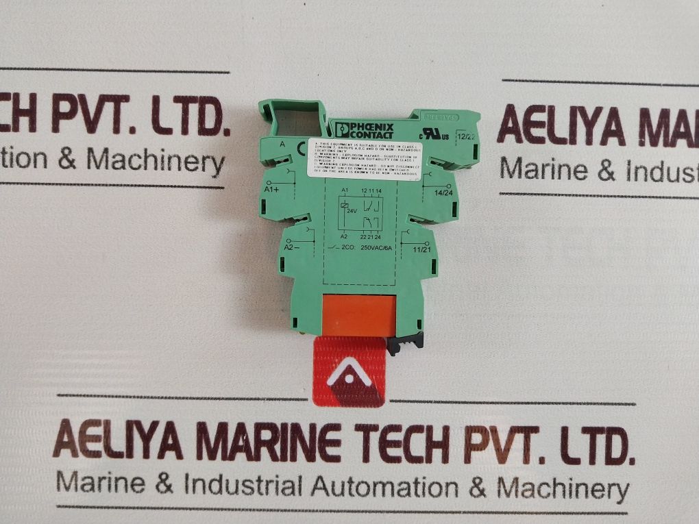 Lot of 5X PHOENIX CONTACT PLC-RSC-24DC/21-21ATEX,2980461 Relay Module RT940005