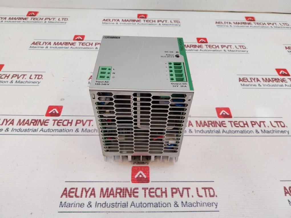 Phoenix Contact Trio-ps/1Ac/24Dc/20 Power Supply 24V Dc 20A 100-240V Ac