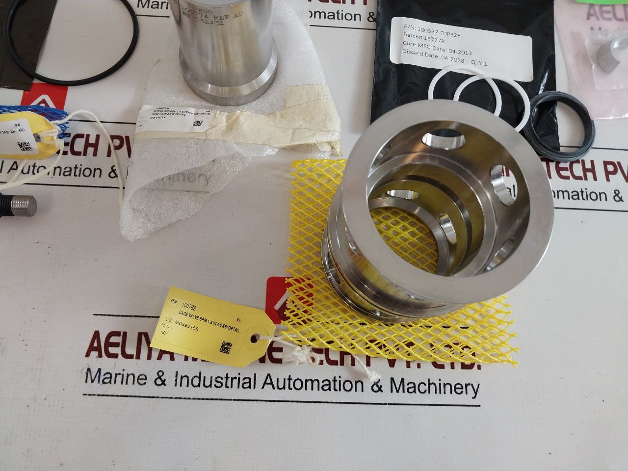 Parker 100774, 100766,100666-08,100365,100768,100360 valve kit