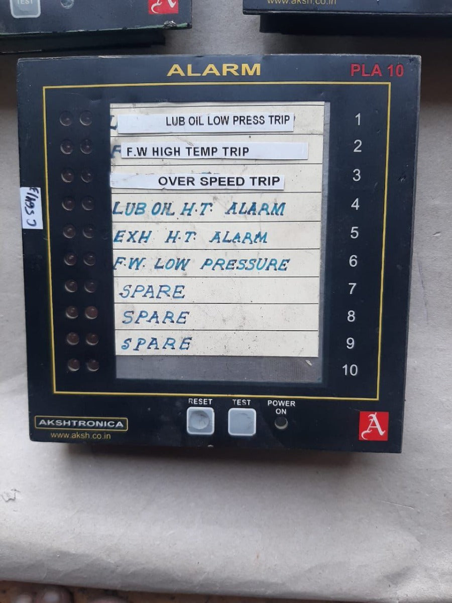 Akshtronica Pla 10 Alarm Annunciator
