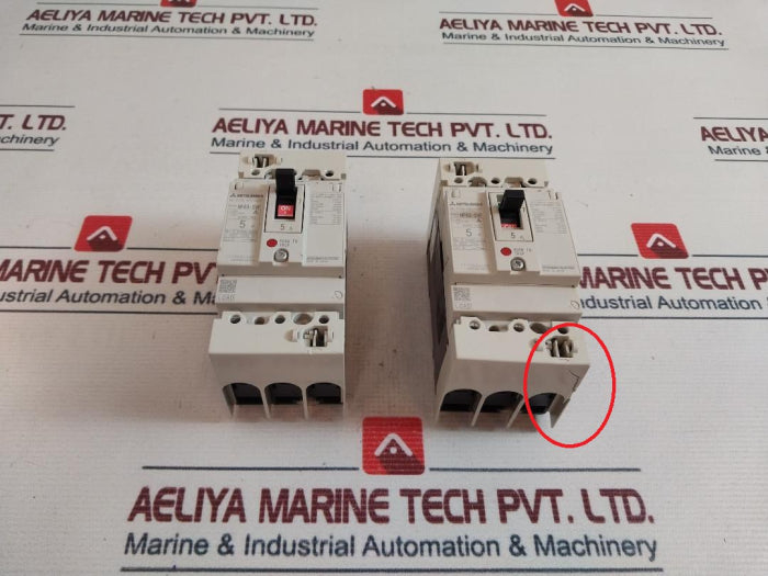 Mitsubishi Electric NF63-SVF No-Fuse Breaker 3 Pole 5A CAT A AC200V 50/60Hz