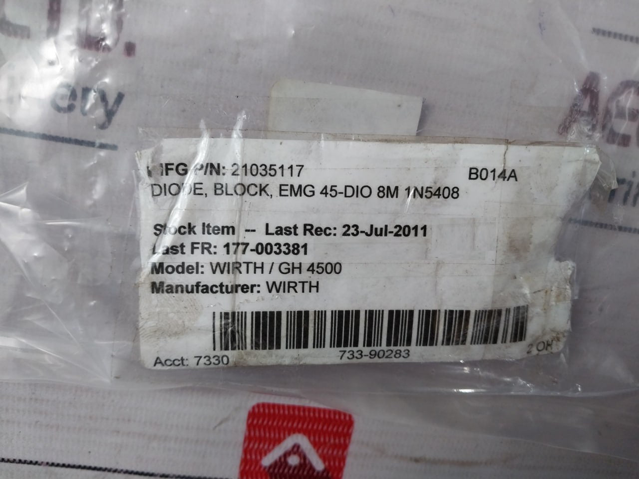 Phoenix Contact EMG 45-DIO 8M-1N5408 Diode Block