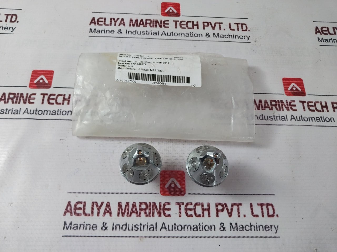Semco Maritime 5-01-56-5-17-57 Nozzle 56-5Y0957°