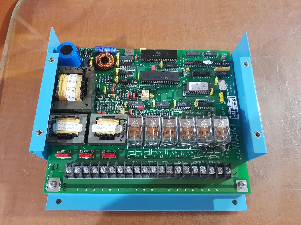 FKI MAS100 SYNCHRONISER Automatic Synchronising Relay - Aeliya Marine Tech