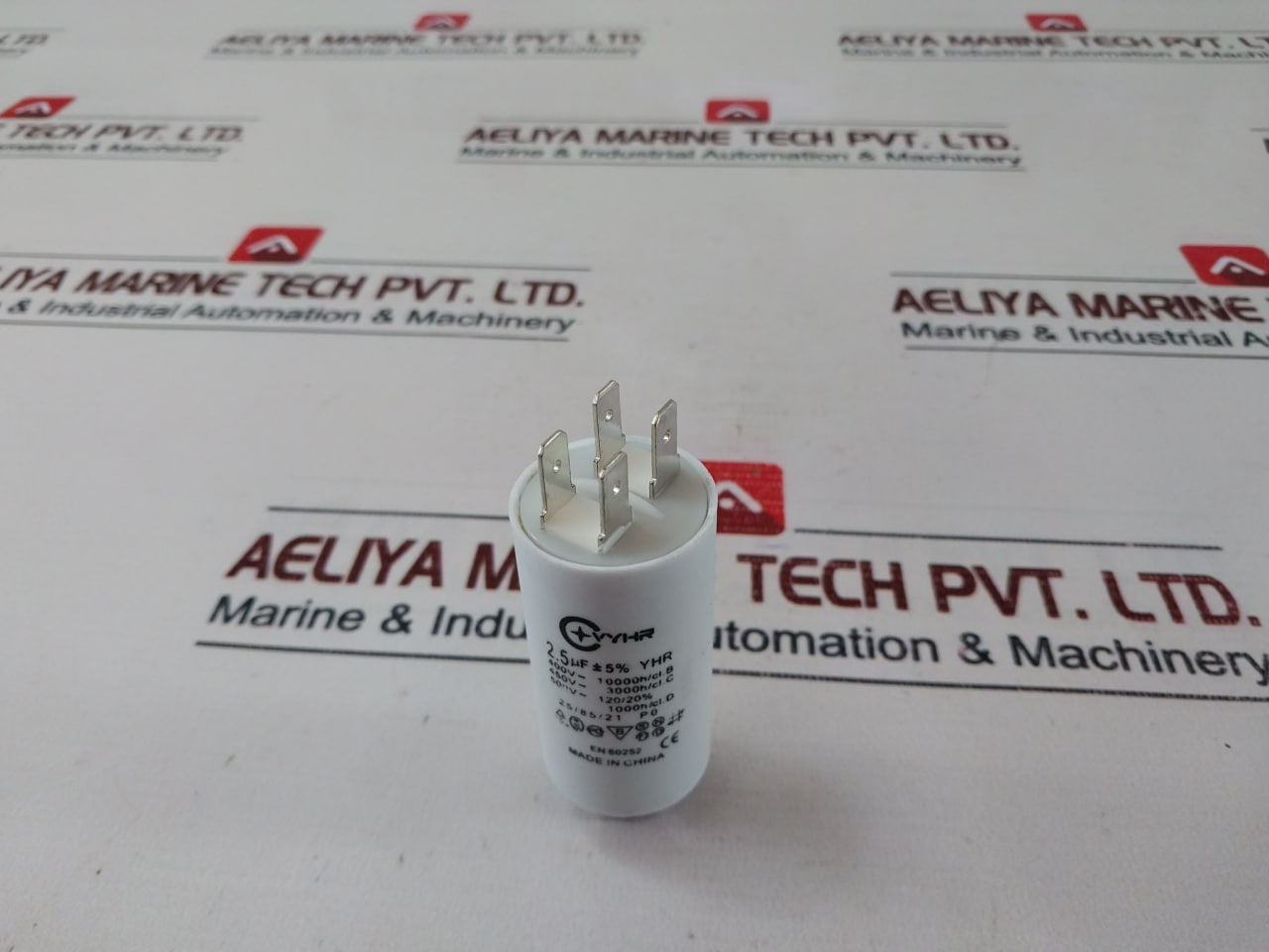 Lot of 10X VYHR B E12 250VAC 2.5MF Motor Capacitor 2.5uF tolerance 5% YH