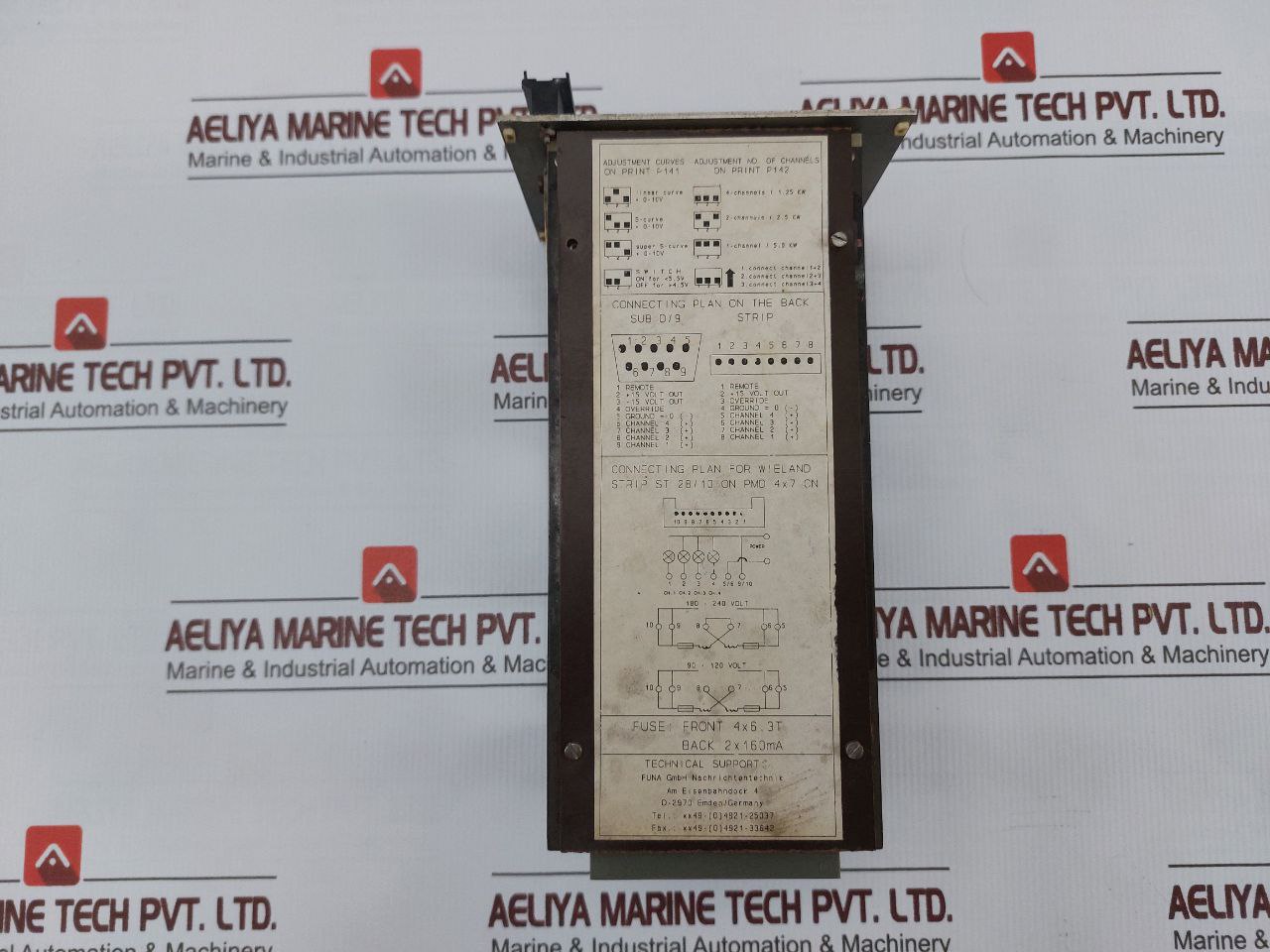 Funa Pmd 4X7 Cn Room Lighting Control Panel Module P145, P143, P142, P141