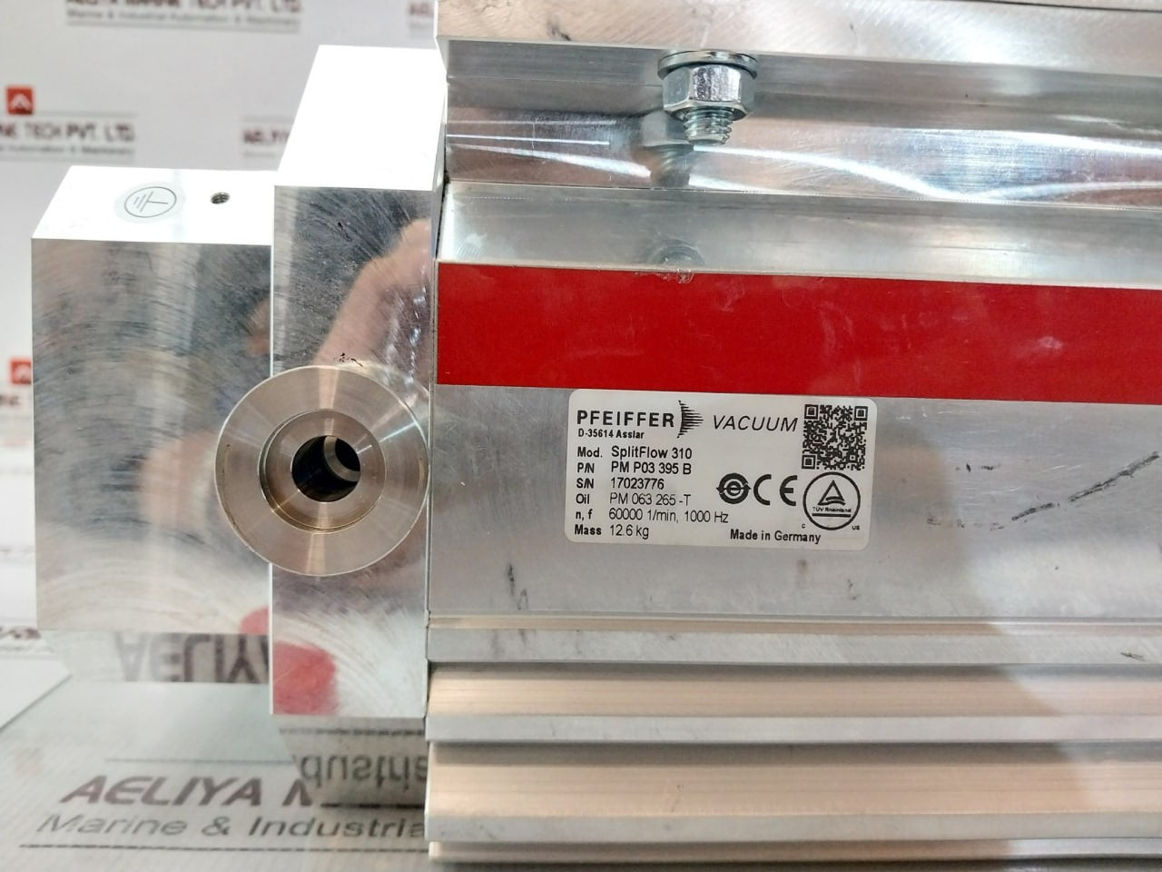 Pfeiffer Vacuum Splitflow 310 Turbo Vacuum Pump 60,000 1/Min 1000 Hz
