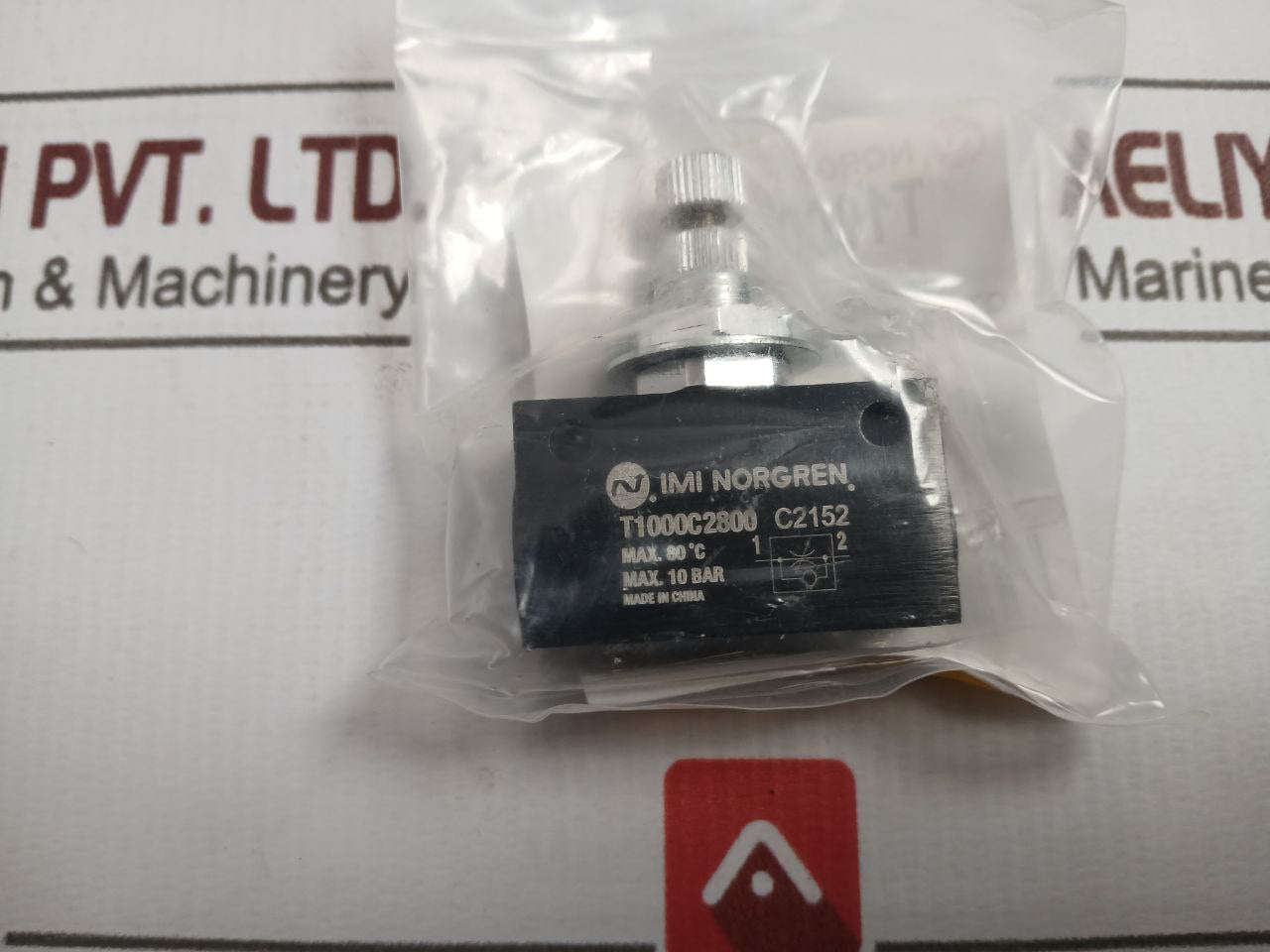 Norgren T1000C2800 1/4 Bsp Air Flow Regulator Speed Controller