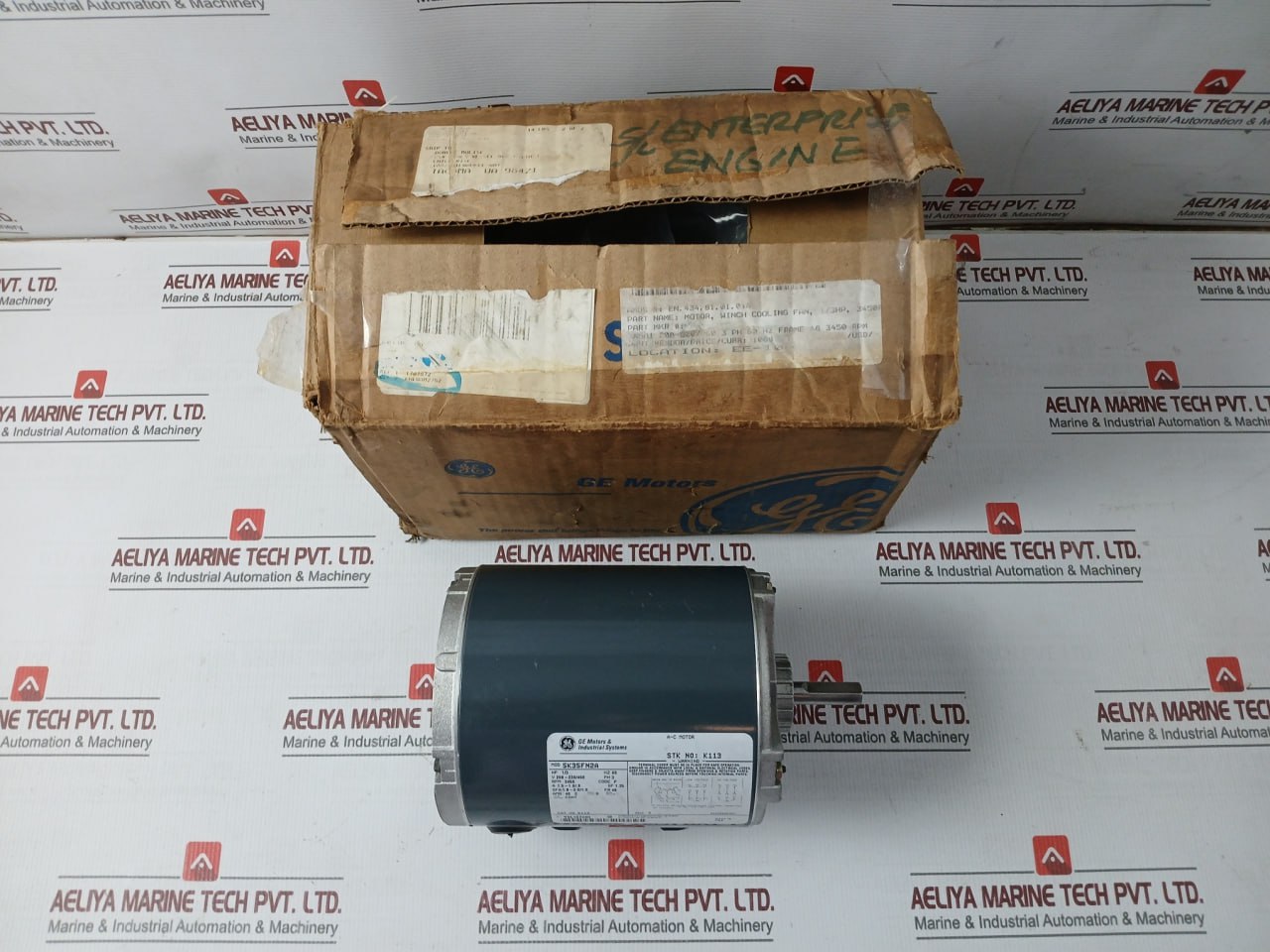 Ge 5K35Fn2A Motor Winch Cooling Fan