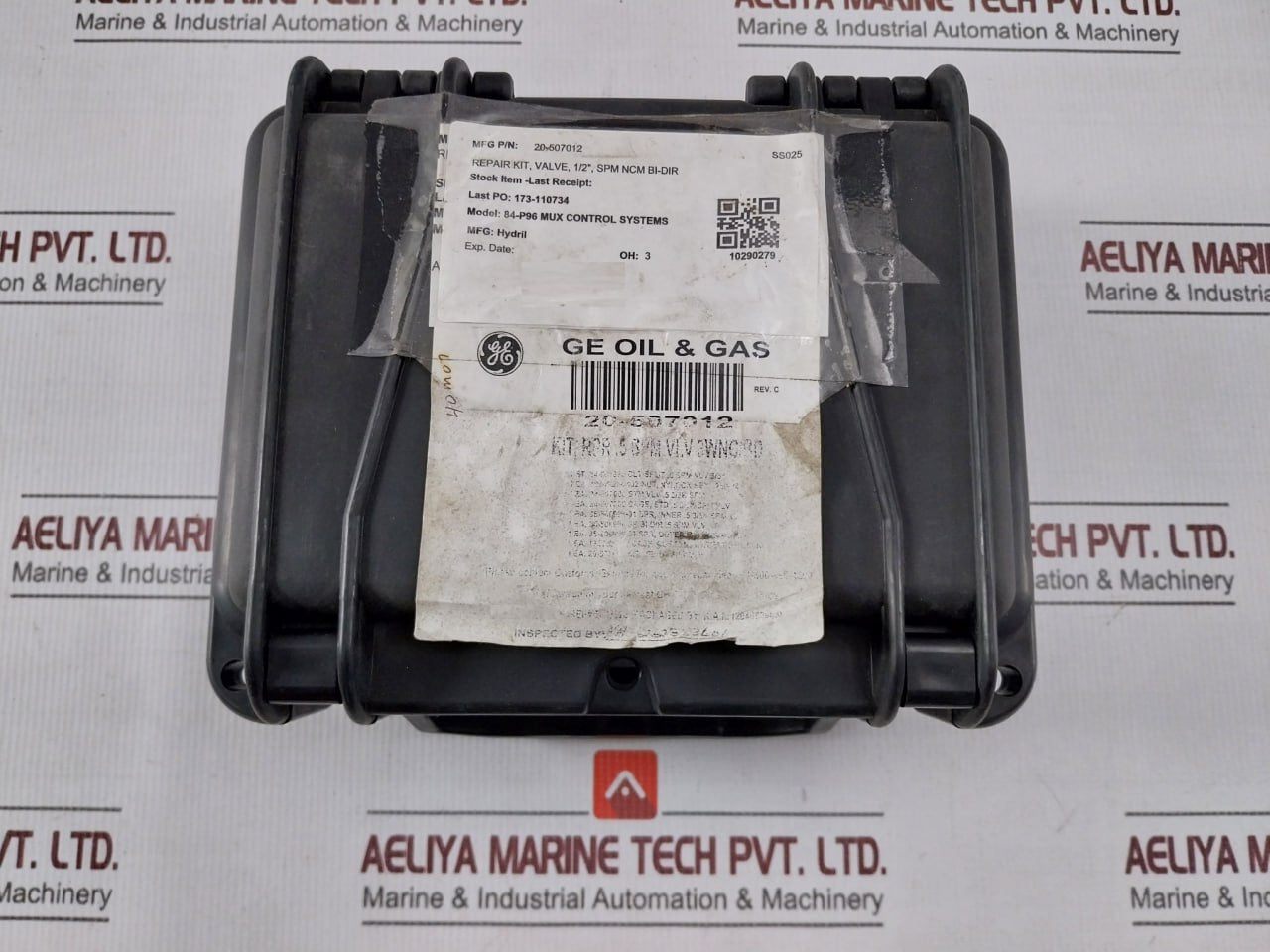 Hydril 20-507012 Repair Kit For 1/2" Spm Bi-Directional Valve 3k/5k Rev C
