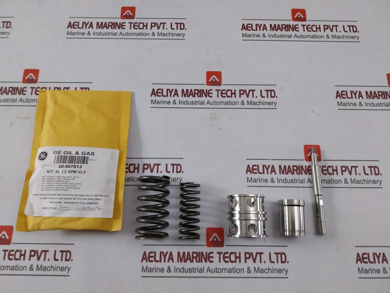 Hydril 20-507012 Repair Kit For 1/2" Spm Bi-Directional Valve 3k/5k Rev C