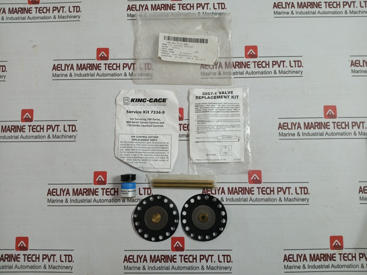King-gage 7334-9 Control Section Service Kit 7926