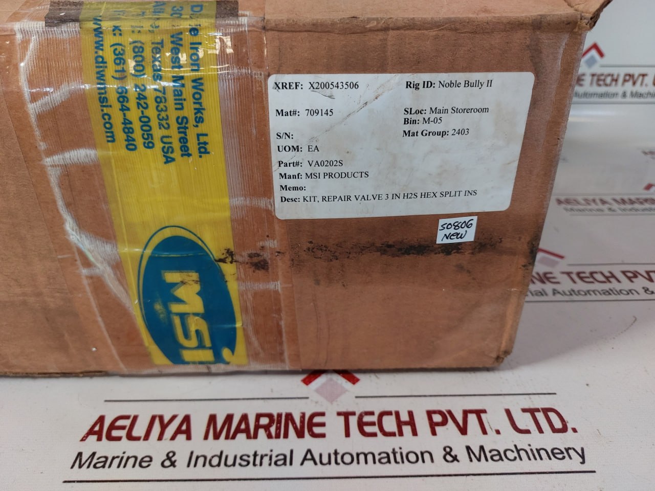 Msi Vc0041S Valve Repair Kit Vc0070