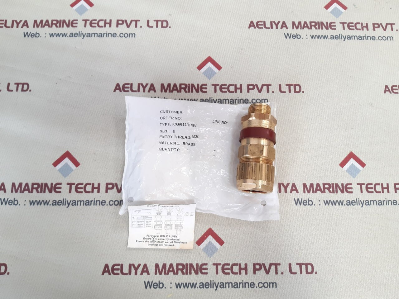 Hawke Icg/653/Univ Barrier Cable Glands Ip66