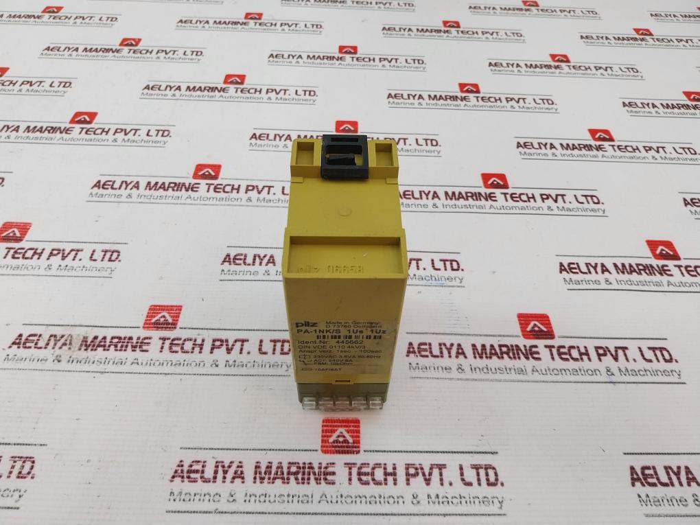 Pilz Pa-1Nk/S 1Us 1Uz Voltage Regulator 230Vac 3,5Va 50-60Hz