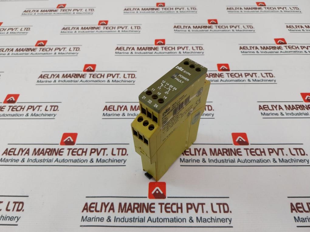 Pilz S1Pn 400-500Vac 2C/O Phase Sequence/Failure Relay 50/60Hz