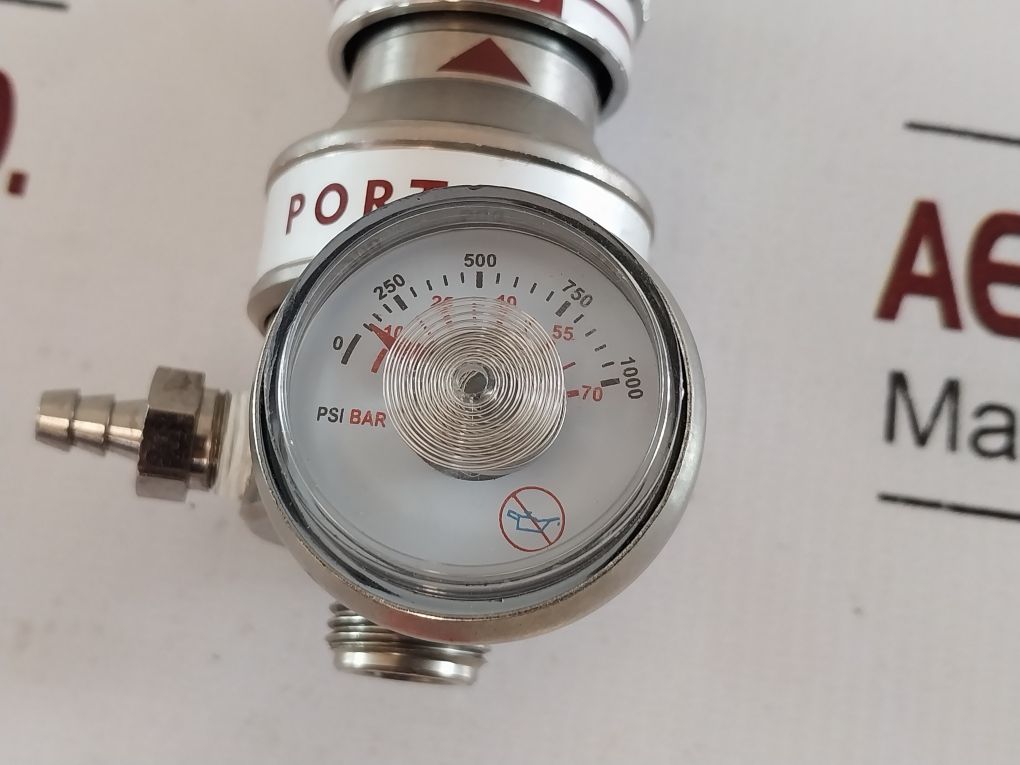 Porta Gas 1 800 548 2268 Gas Regulator 0 To 1000 Psi