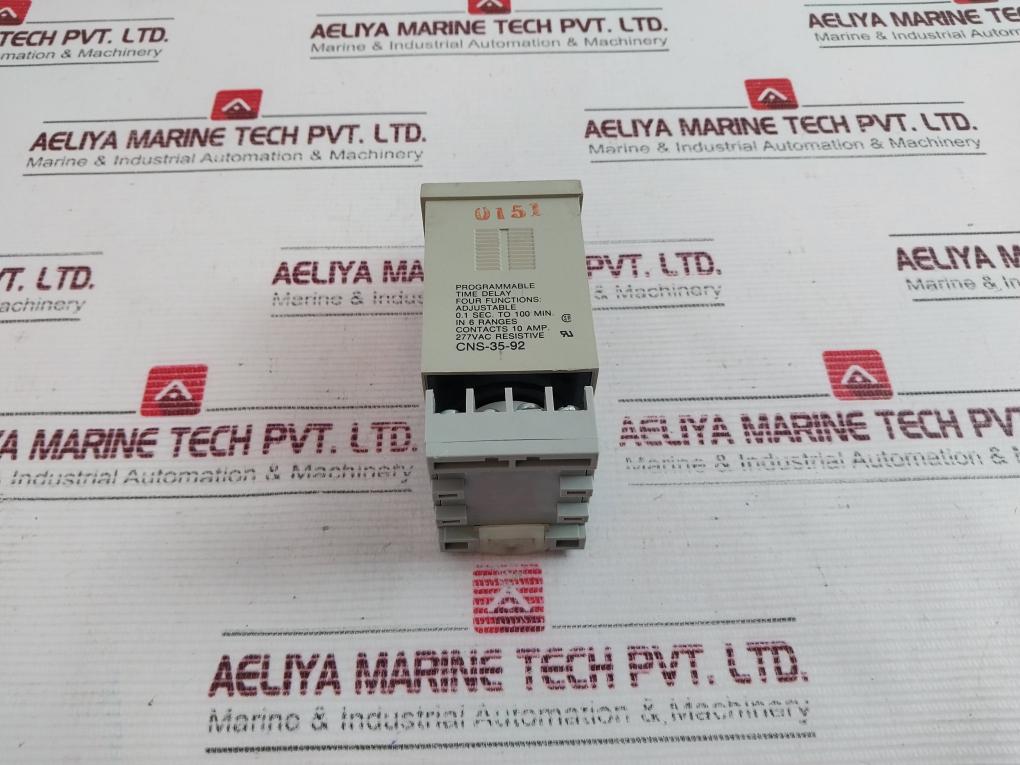 Potter & Brumfield Cns-35-92 Programmable Time Delay Relay 10A, 300Vac