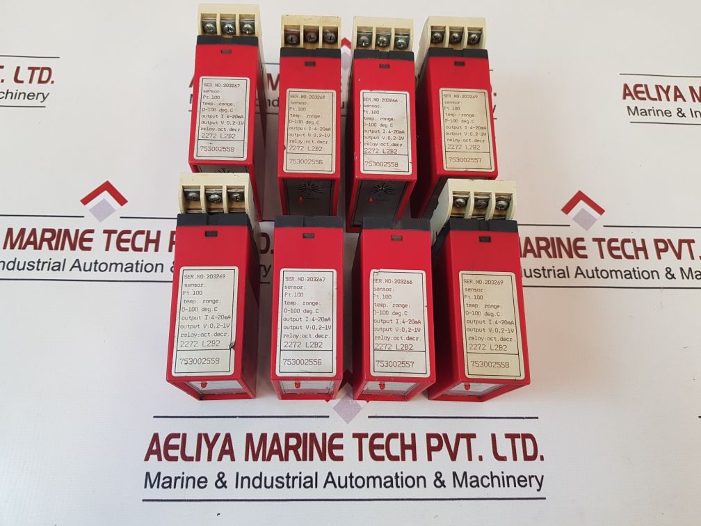Pr Electronics 2272 R/I Transmitter Relay 4-20Ma 0,2-1V 2272 L2B2 S411 10A/400V