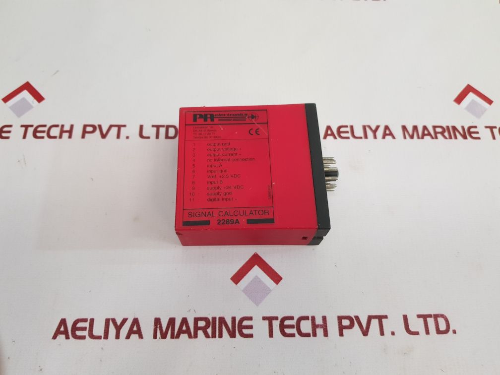 Pr electronics 2289a signal calculator 2289 an2