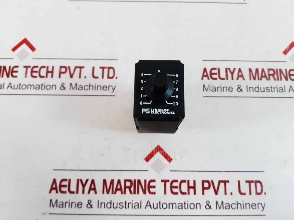 Ps Syracuse Electronics Tnr/D-00211 Timer Delay Relay