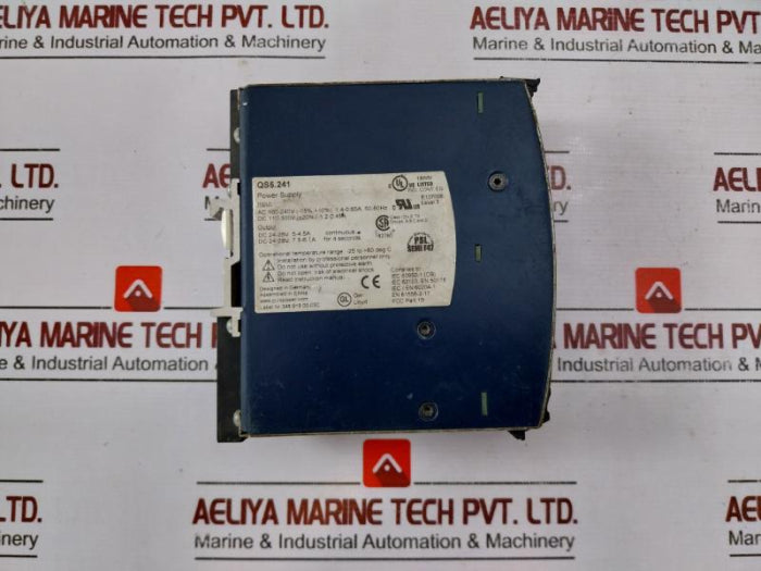 Puls Qs5.241 Ac/Dc Din Rail Power Supply Ac100-240V Level 3 120W/180W Fccpart 15