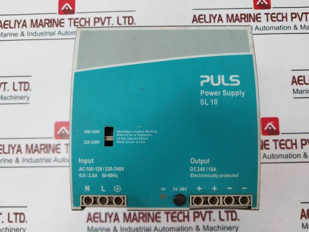 Puls Sl10.100 Power Supply 100-120/220-240V