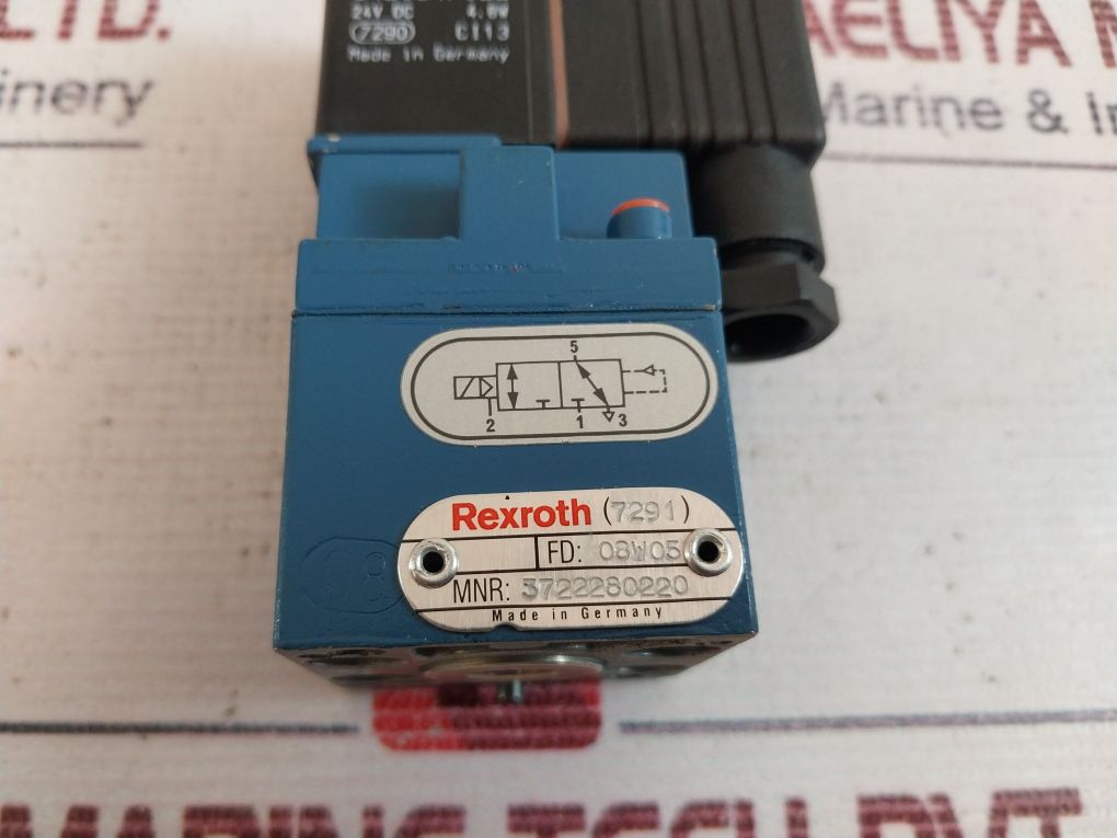 Rexroth 3722280220 Valve Ci13 24v Dc 4.8w