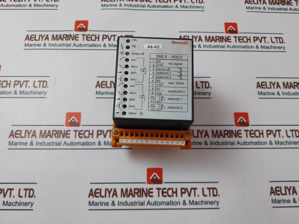 Rexroth Vt-mspa 2-525-10/V0 Amplifier Module 0811405106 24V