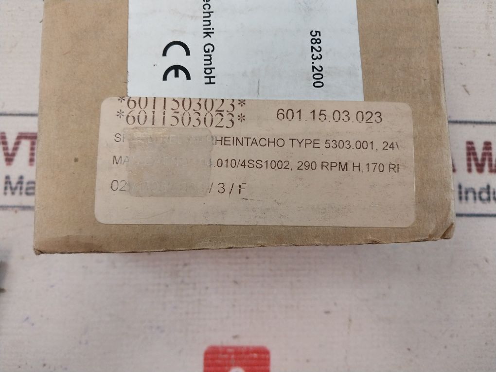 Rheintacho 5823.200 Programmable Speed Monitor 24V Dc 20 Ma