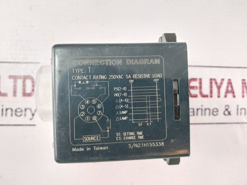 Riken Electric Ltr-43 Star-delta Timer 220Vac