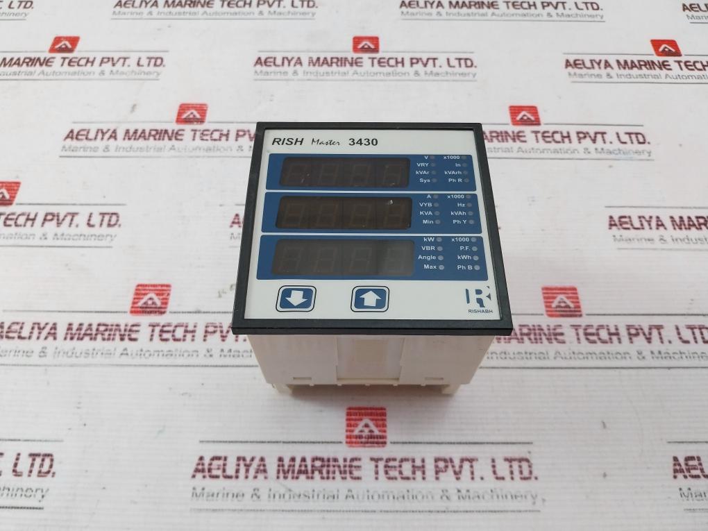 Rishabh Rish Master 3430 Multi-function Meter 100-250V Ac/Dc