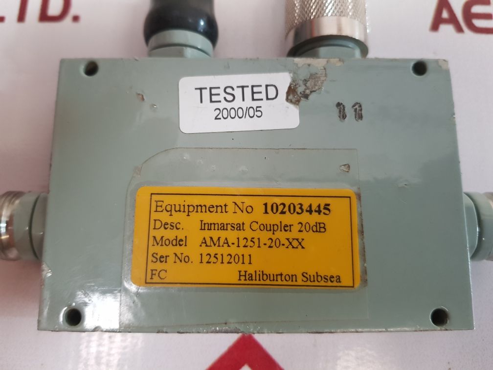 Rojone Ama-1251-20-xx Inmarsat Coupler 20Db 0.8-2.2 Ghz