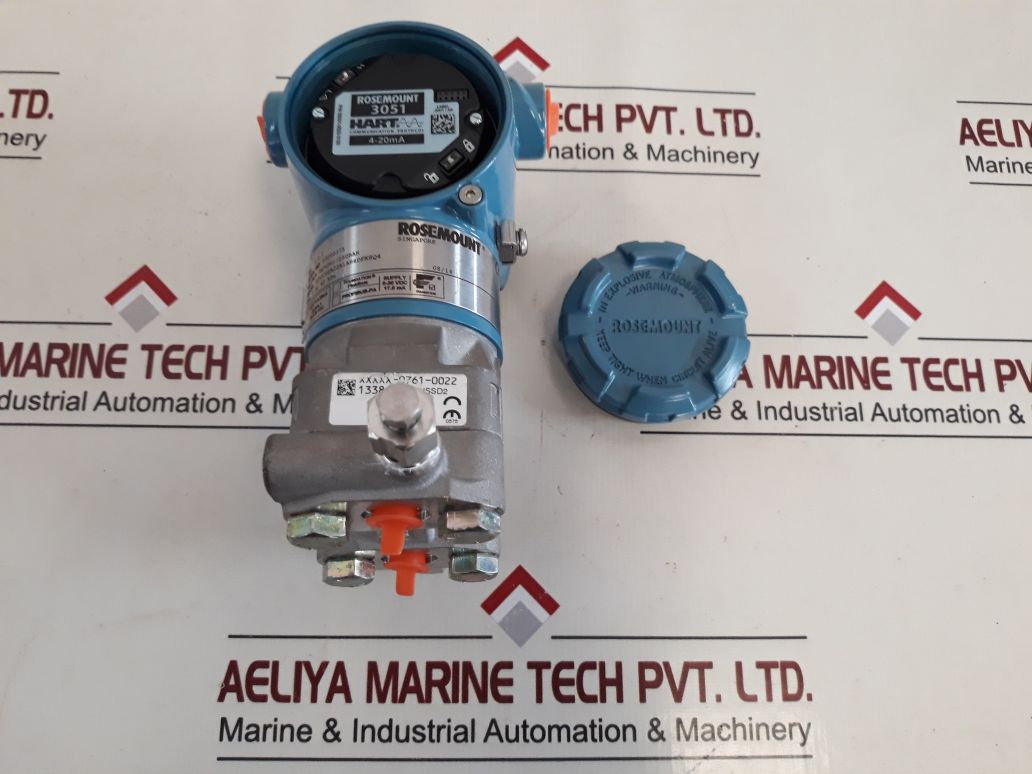 Rosemount 3051Cd2A22A1Ab4Dfk8Q4 Pressure Transmitter 10.5-30Vdc