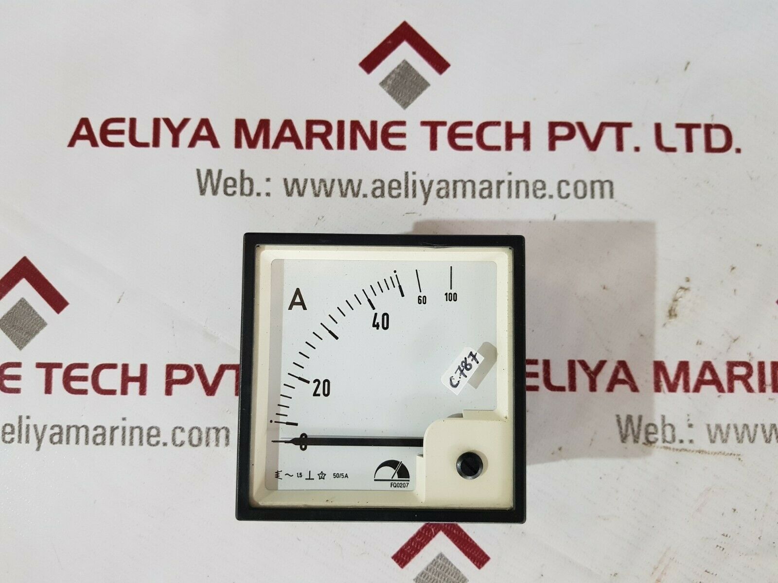 FQ0207 Ampermeter Range 0-100 AMP 5/10A 50/5A