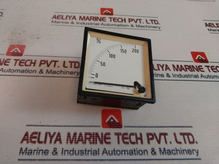 Saci 0-200 % Analog Panel Meter 4-20 Ma
