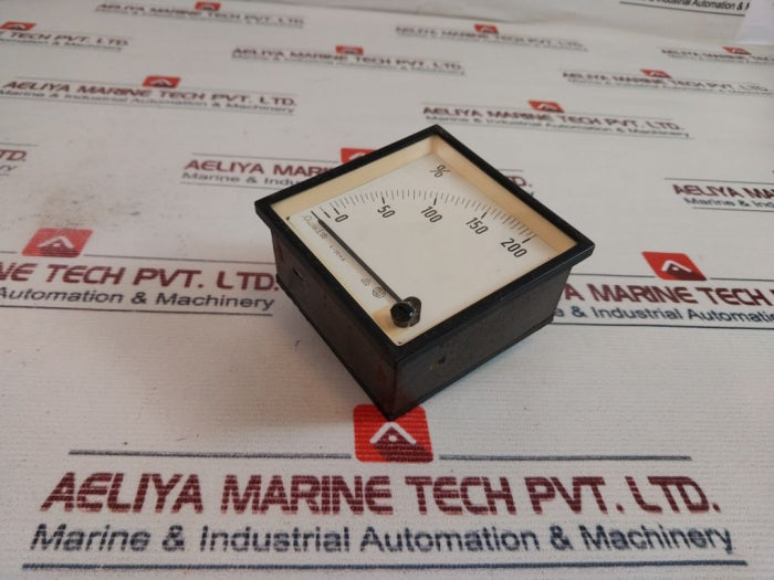 Saci 0-200 % Panel Meter 4-20 MA