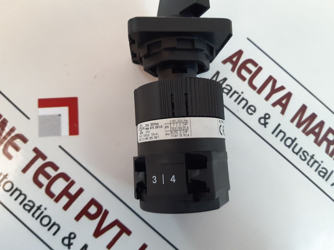 Salzer P220 Rotary Cam Switch P220-61001-219M1