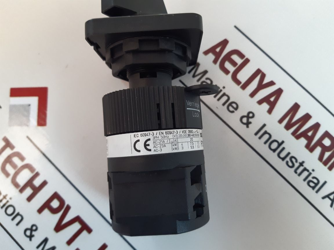 Salzer P220 Rotary Cam Switch P220-61001-219M1