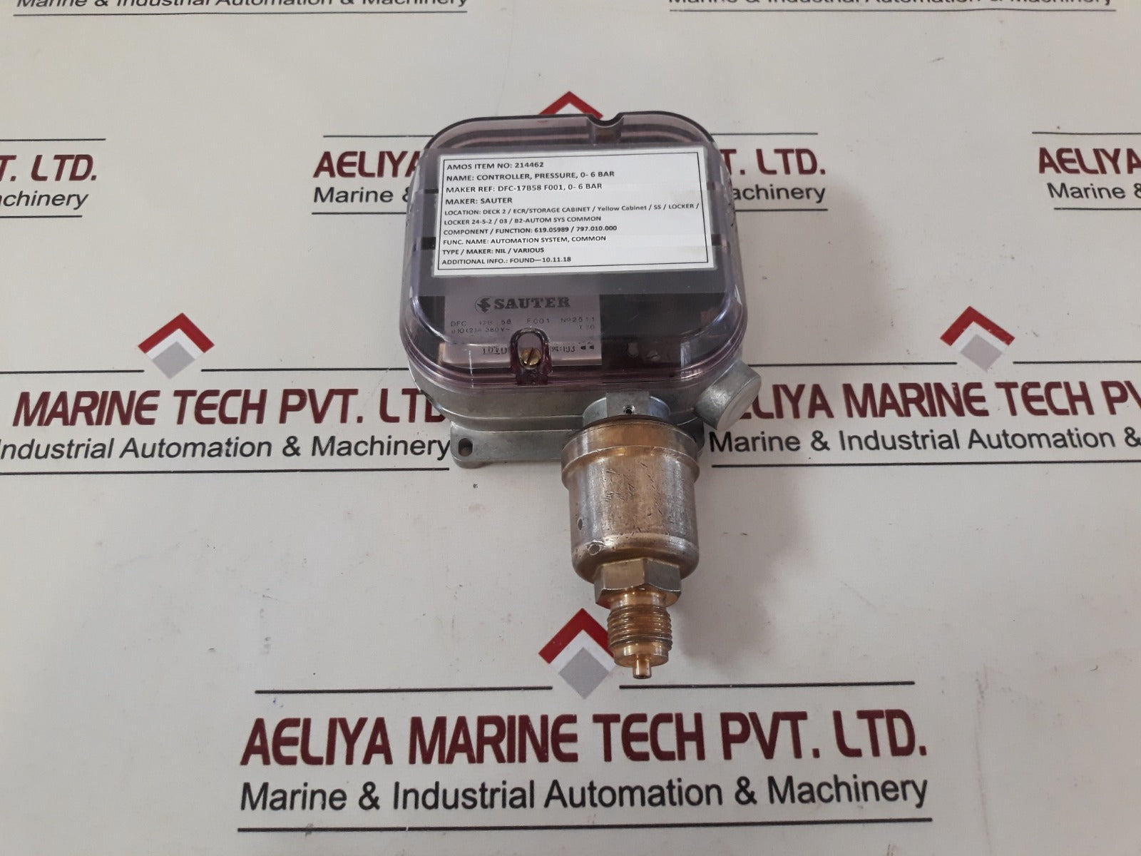Sauter Dfc 17B 58 F001 Controller Pressure