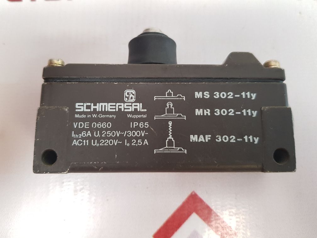 Schmersal Ms 302-11Y Limit Switch Used