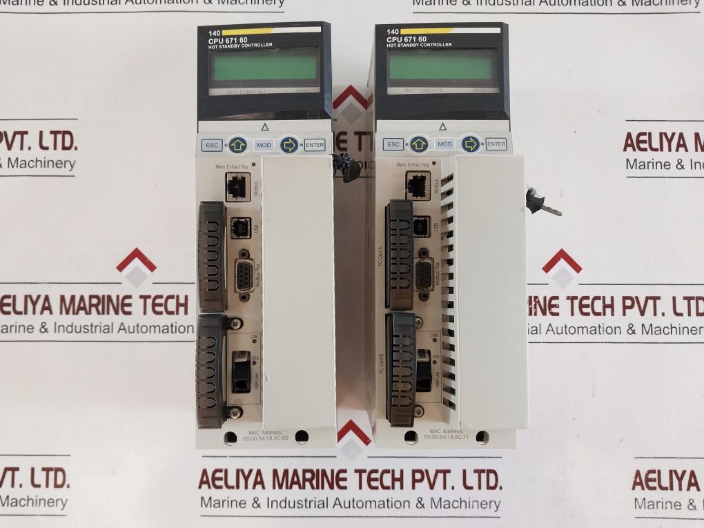 Schneider Electric 140Cpu67160 Hot Standby Controller 2.80
