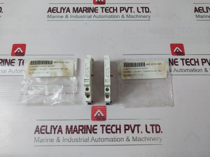 Lot Of 5X SCHNEIDER ELECTRIC GVAN11 Auxillary Contact Block 690V/6A