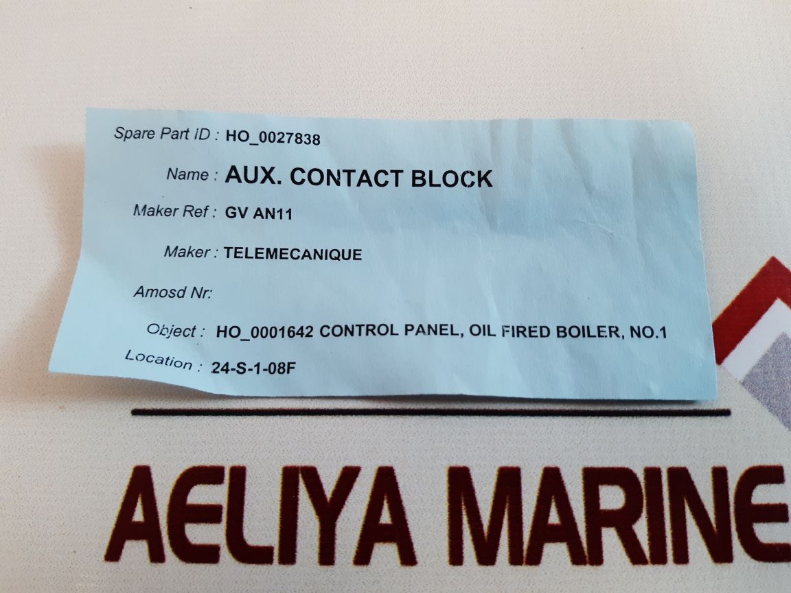 Lot Of 4X SCHNEIDER ELECTRIC GVAN11 Auxillary Contact Block 690V/6A