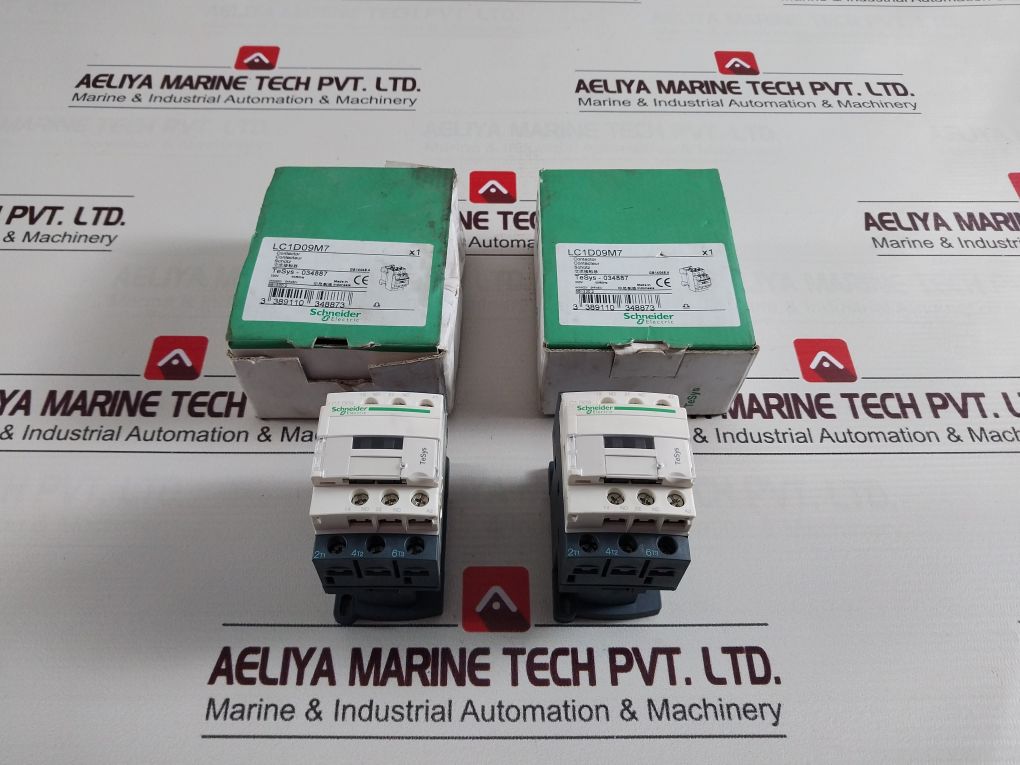 Schneider Electric Lc1D09M7 Contactor 25A 690V 50/60Hz 6Kv