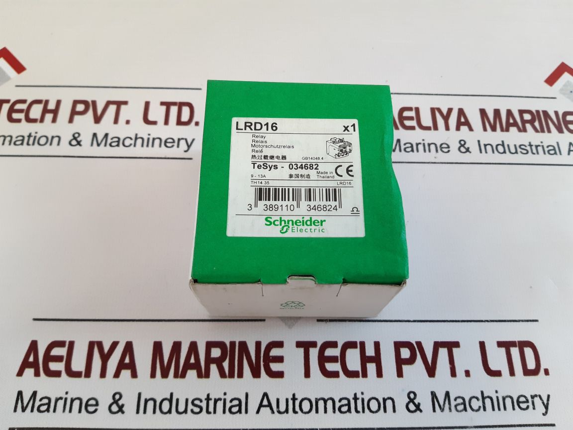 Schneider Electric Lrd 16 Thermal Overload Relay 690V-50/60 Hz