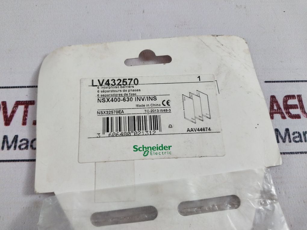 Schneider Electric Lv432570 6 Interphase Barrier Set