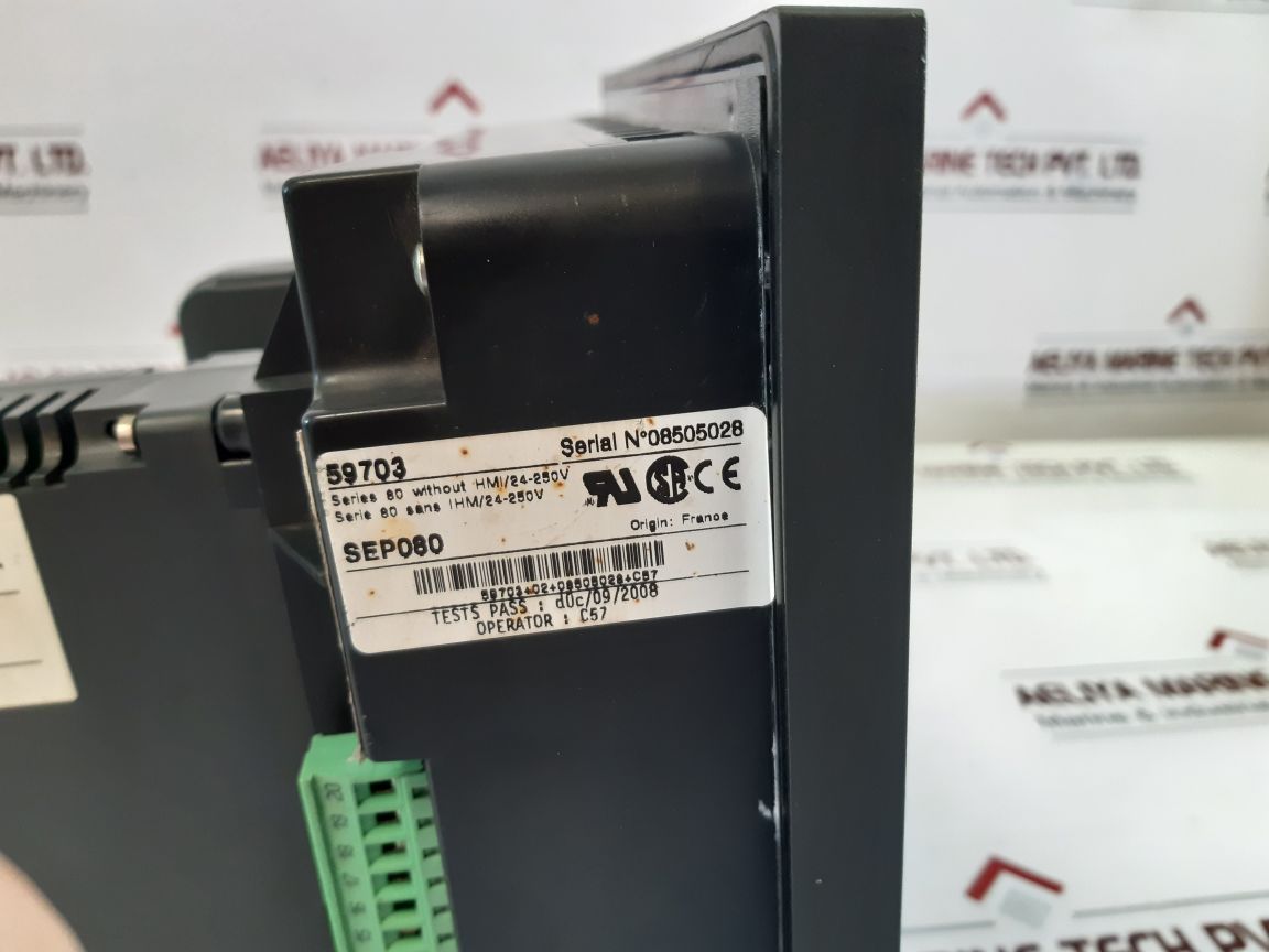 Schneider electric sep080 59703 base unit operator:c57
