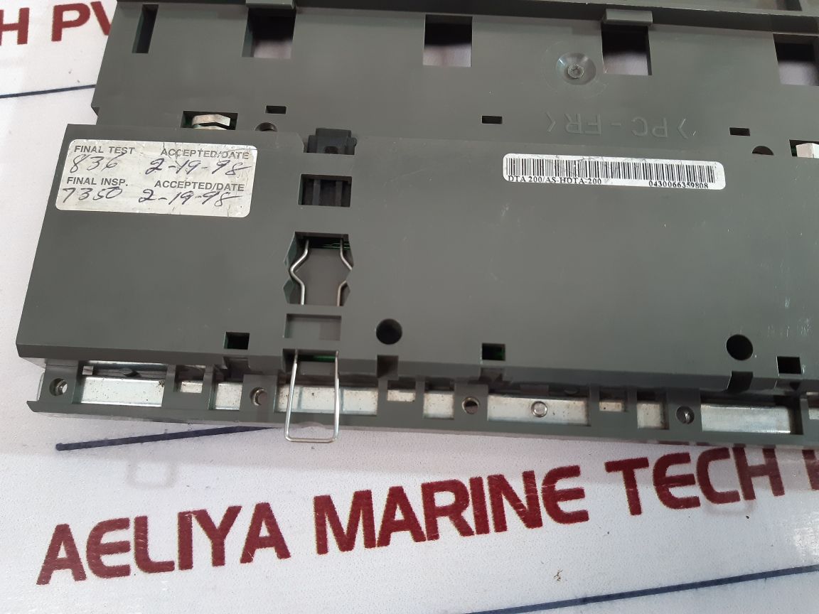 Schneider Tsx Compact Dta 200/As-hdta-200 Primary Subrack 5 Slots